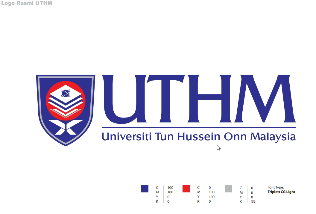 Logo Rasmi UTHM high resolution